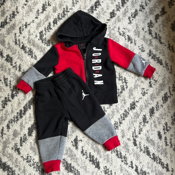 Jordan | Matching Sets | Jordan Sweatpants And Zip Up Hoodie Set 2mo |  Poshmark